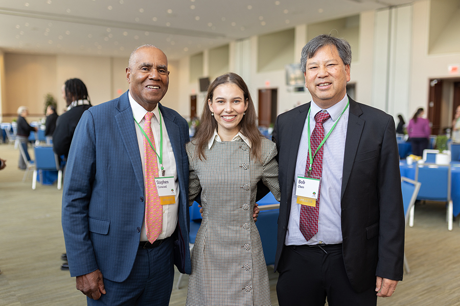Steve Curwood, Nalleli Cobo Uriarte, and Robert Chen