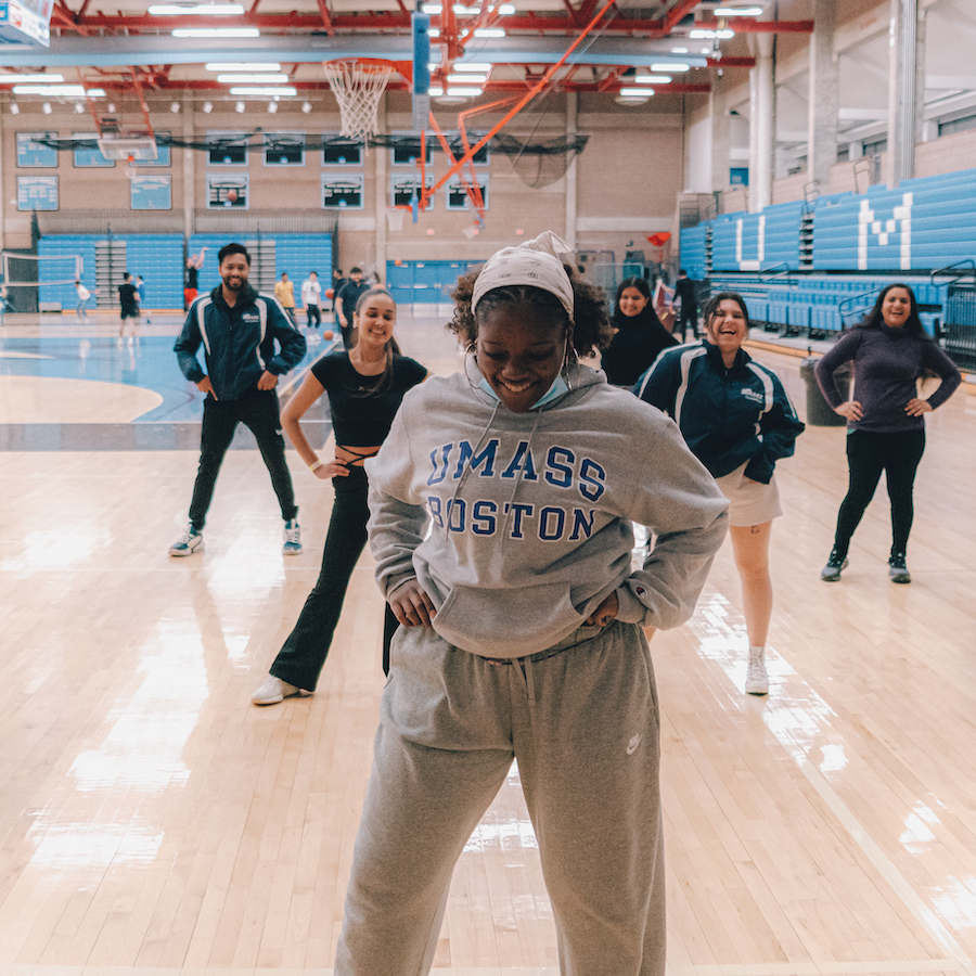 Student led fitness class