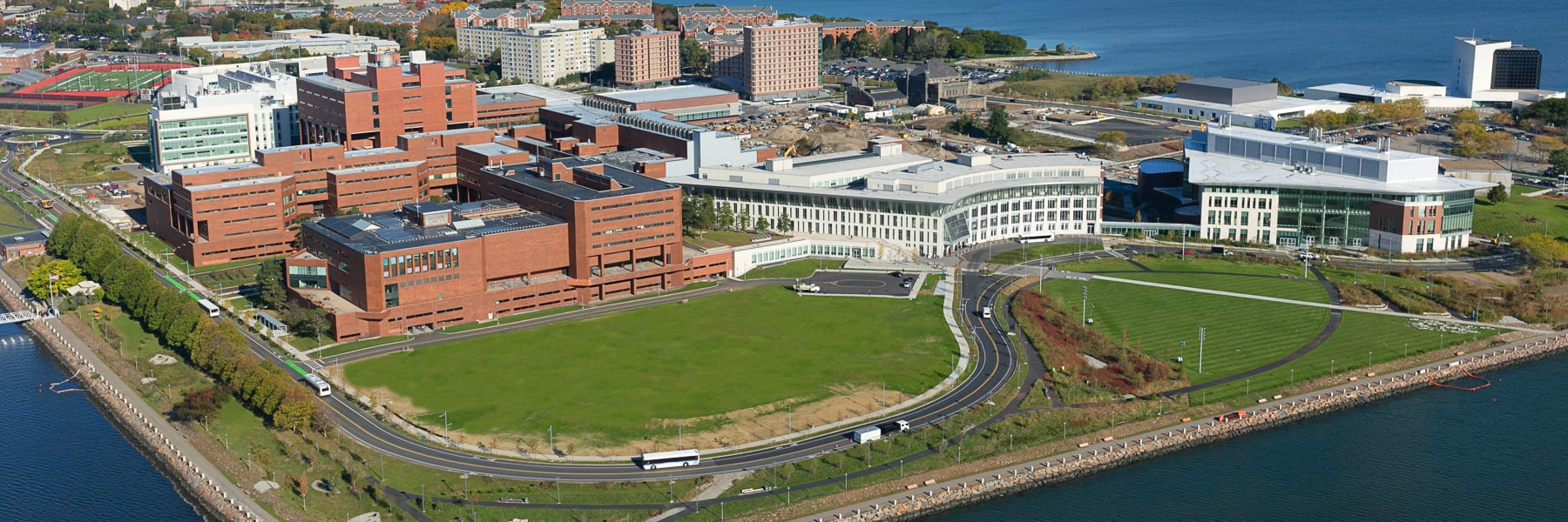 UMass Boston Campus Aerial