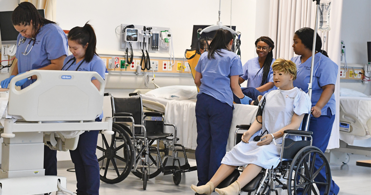 UMass Boston Nursing Sim Lab